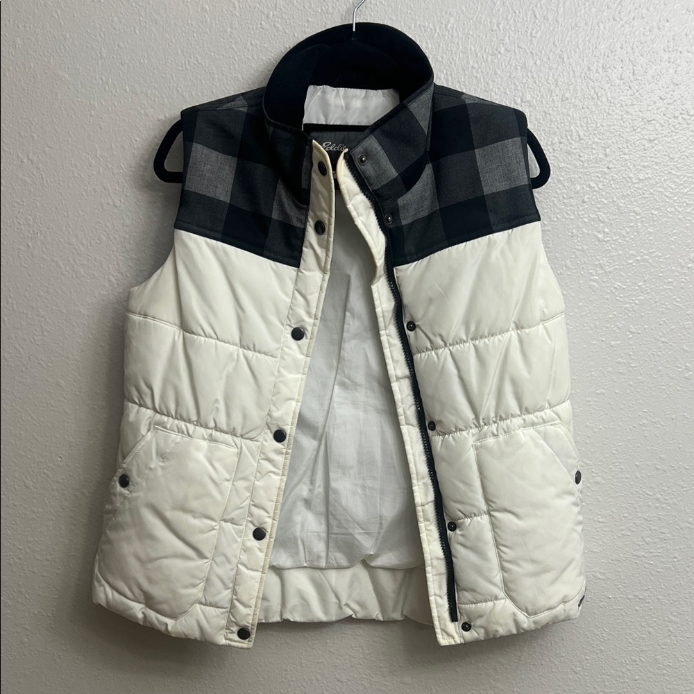 Eddie Bauer Black and White Vest